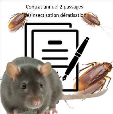 contrat annuel 2 passages désin/dérat